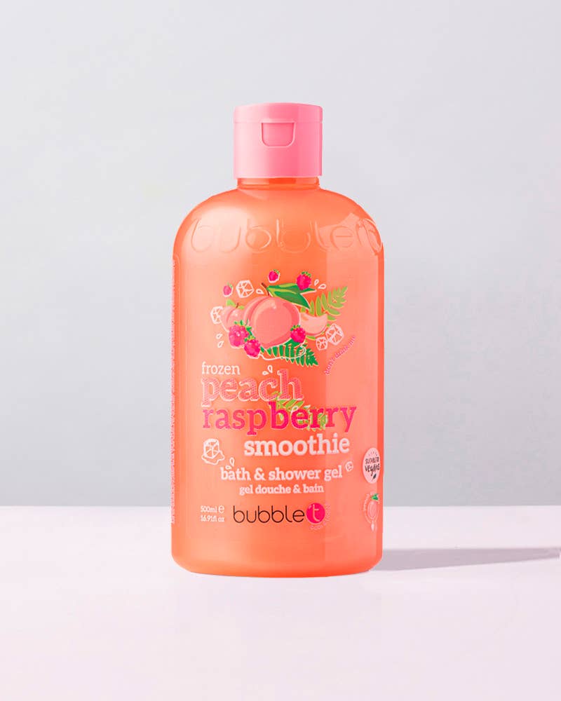 Peach & Raspberry Smoothie Body Wash (500ml) - Time's Reel