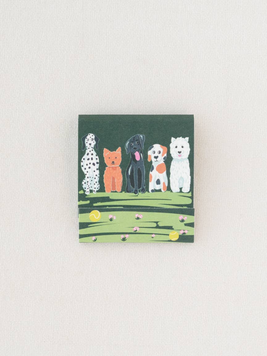 Puppy Pals Printed Matchbook - Time's Reel
