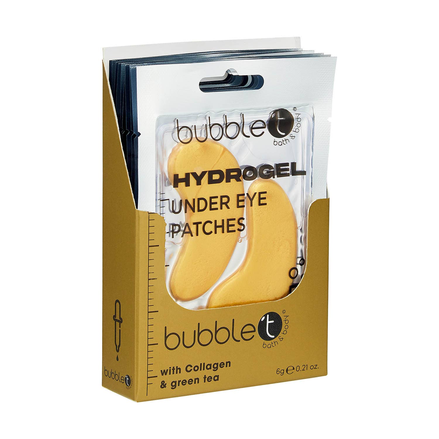 Hydrogel Under Eye Patches - Collagen & Green Tea - Time's Reel