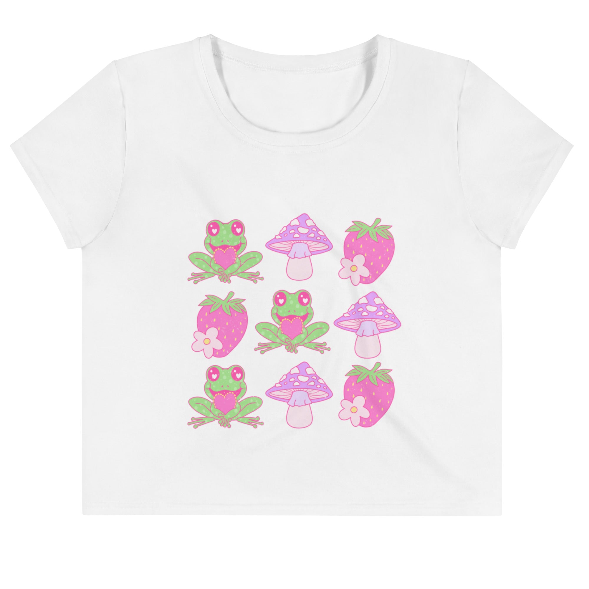 Hoppily Ever After Crop Tee - Time's Reel
