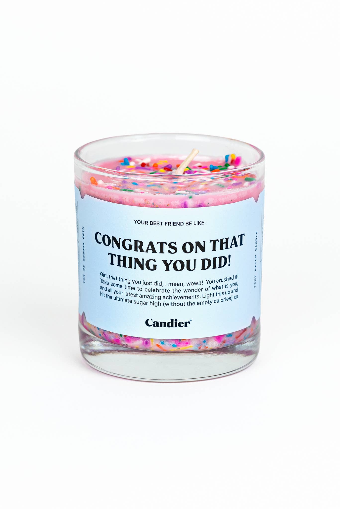 Congrats Candle - Time's Reel