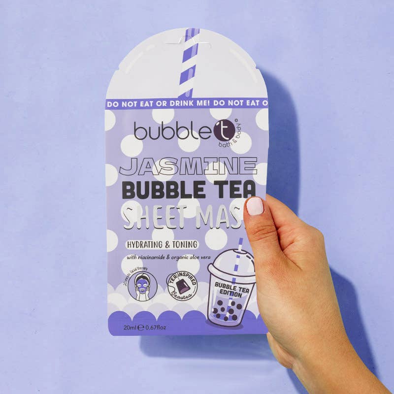 Bubble Tea Jasmine Hydrating Sheet Mask (20ml) - Time's Reel