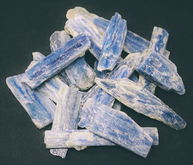 Blue Kyanite Crystal Blade - Time's Reel