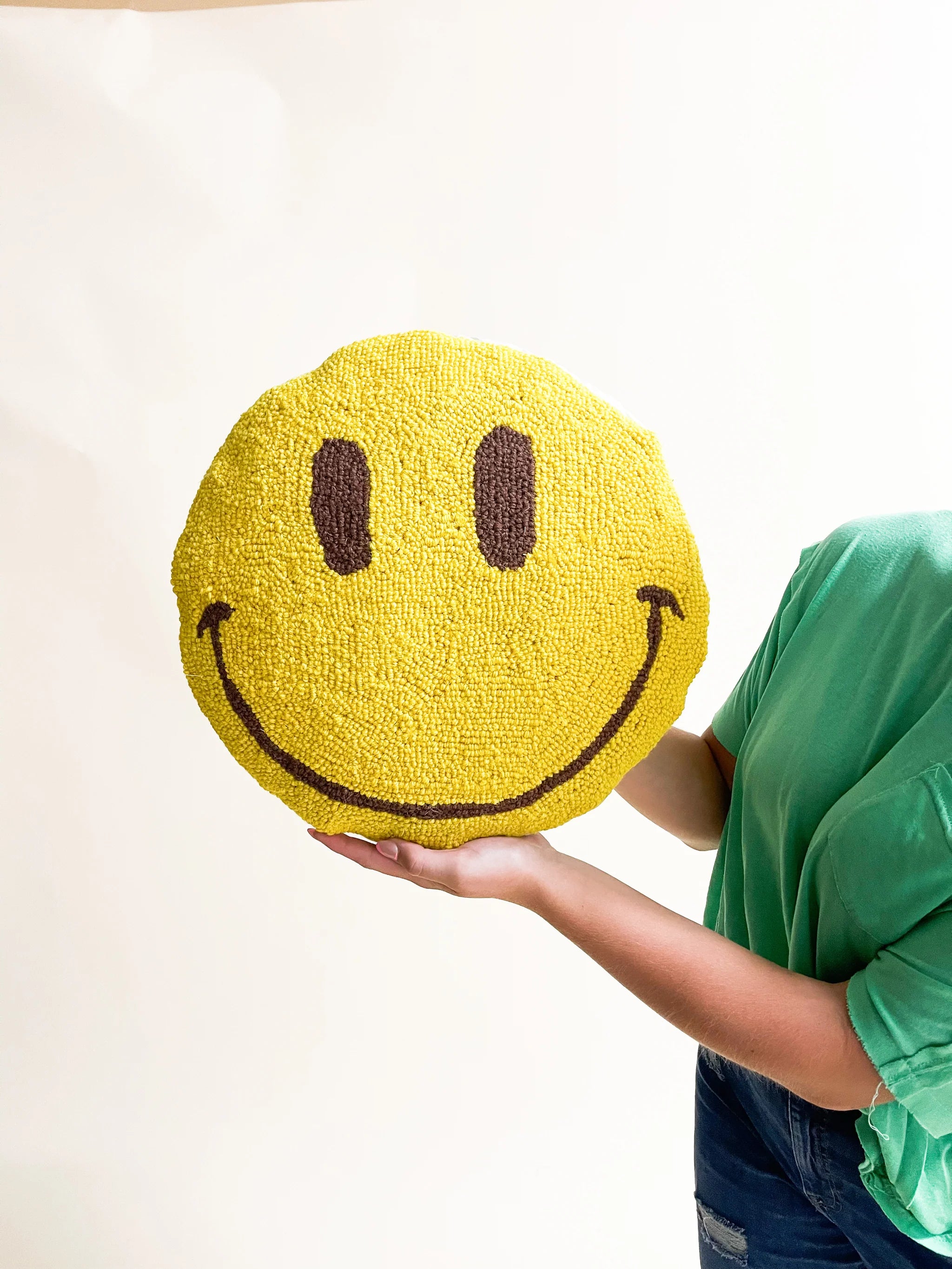 Smile Face Hook Pillow - Time's Reel