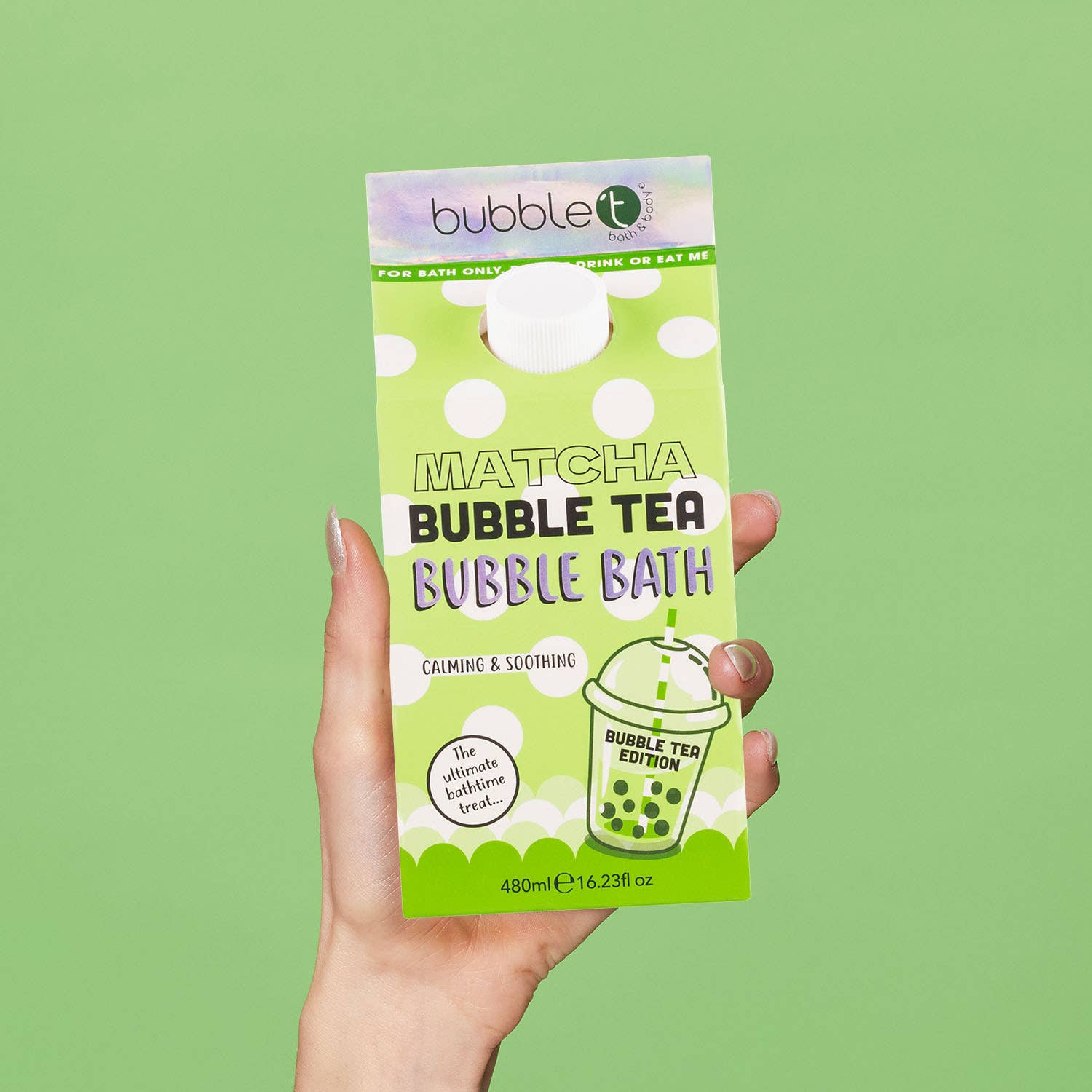 Bubble Tea Matcha Bubble Bath (480ml) - Time's Reel