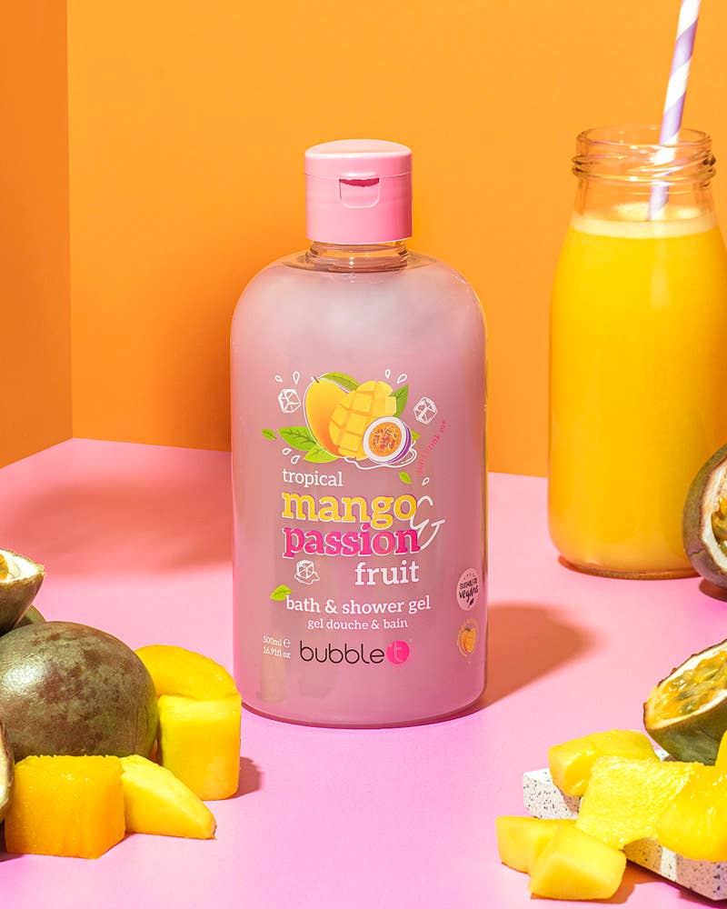 Mango & Passionfruit Smoothie Body Wash (500ml) - Time's Reel